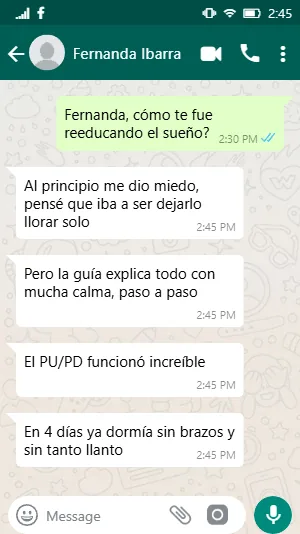 Testimonio de una mamá